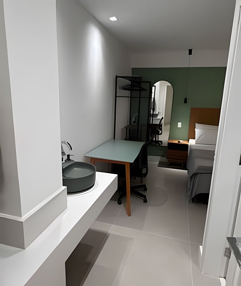 Apartamento NOVO a menos de 100 metros da praia!
