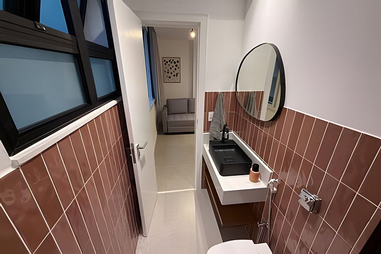 Apartamento NOVO a menos de 100 metros da praia!