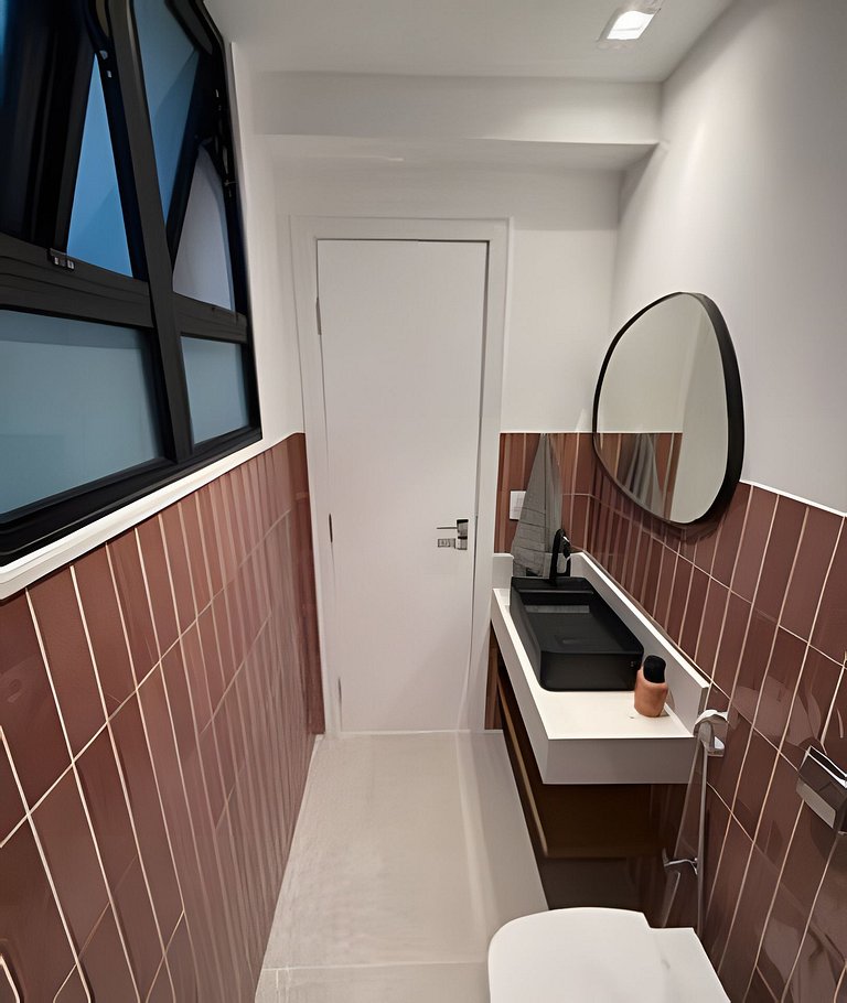 Apartamento NOVO a menos de 100 metros da praia!