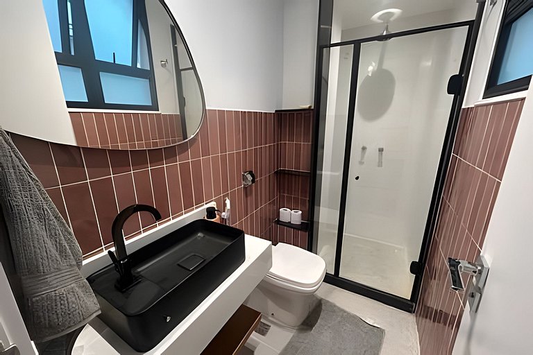 Apartamento NOVO a menos de 100 metros da praia!