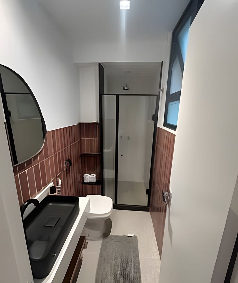 Apartamento NOVO a menos de 100 metros da praia!