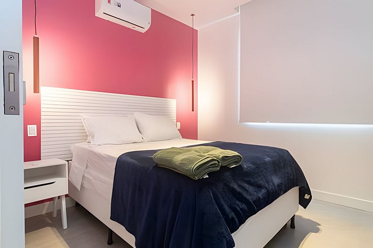 NOVO! Apartamento dois quartos, na quadra da praia