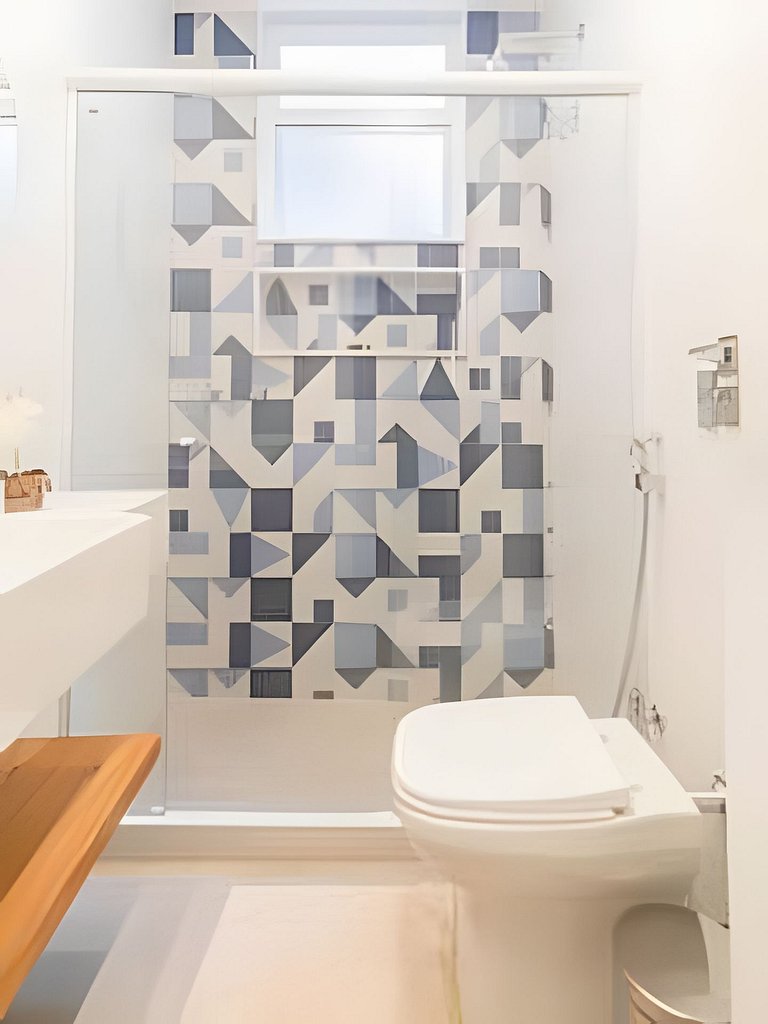 NOVO! Apartamento dois quartos, na quadra da praia