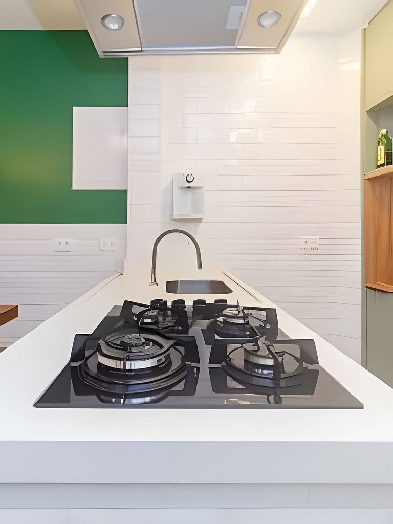 NOVO! Apartamento dois quartos, na quadra da praia