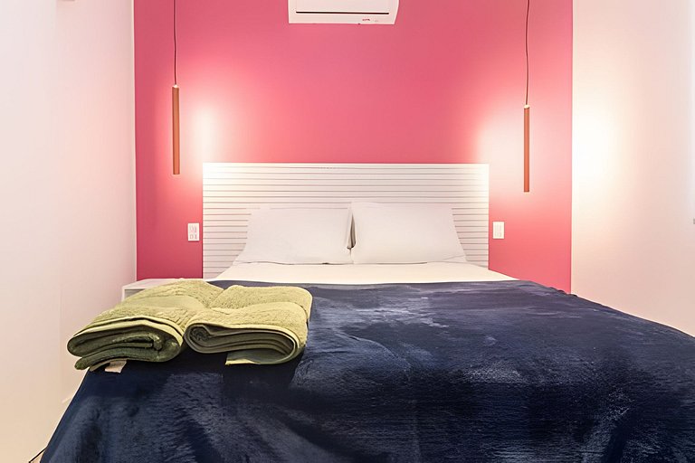 NOVO! Apartamento dois quartos, na quadra da praia