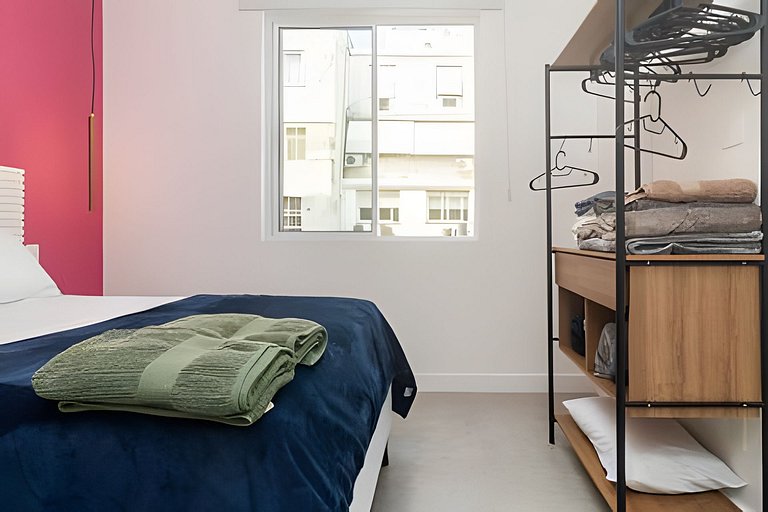 NOVO! Apartamento dois quartos, na quadra da praia