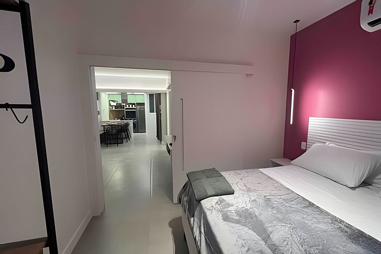 NOVO! Apartamento dois quartos, na quadra da praia