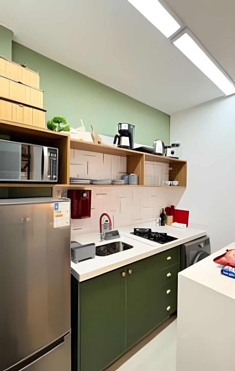 Apartamento novo a 150 metros da praia Copacabana