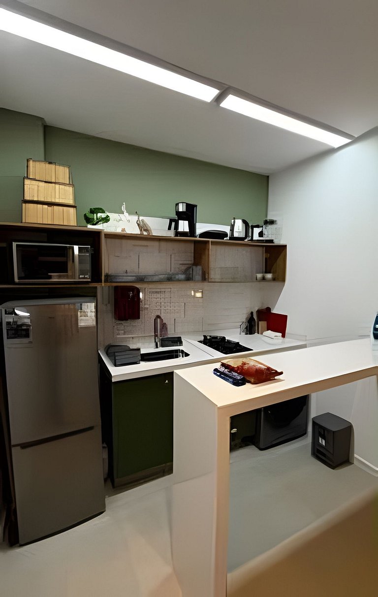 Apartamento novo a 150 metros da praia Copacabana