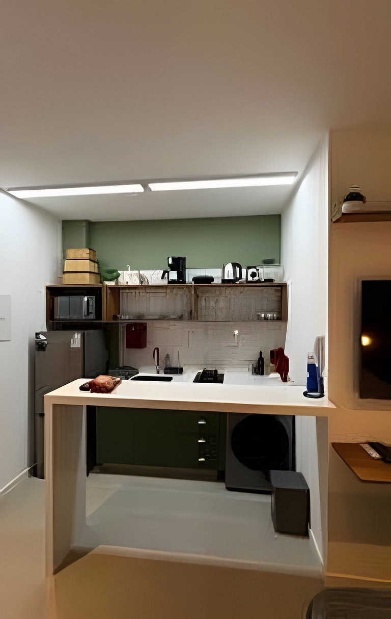 Apartamento novo a 150 metros da praia Copacabana